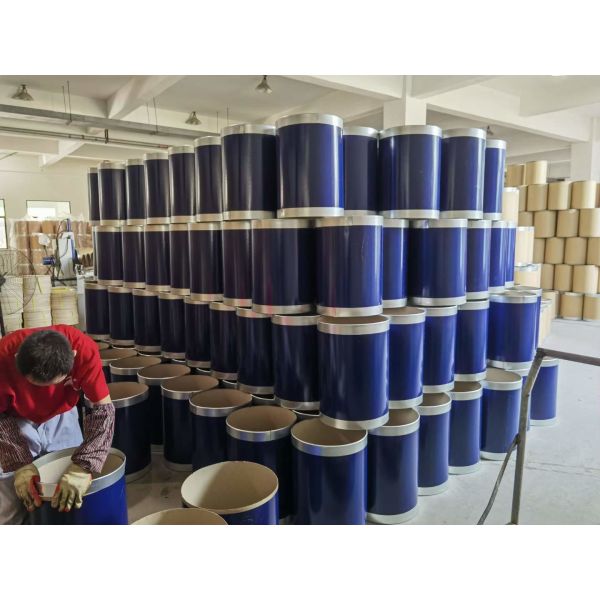 Custom Color Printed Fiber Drums For Welding Wire - 51cm Diameter, Durable Shipping Packaging