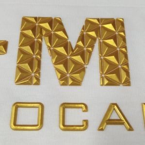 China Label Printer Leather Embossing Ink Stamp PVC Silicone Glue Custom wholesale