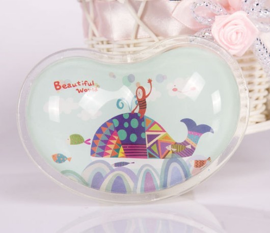 ROHS Certificate Transparent Mouse Pad Ergonomic Silicone Gel Wrist Rest