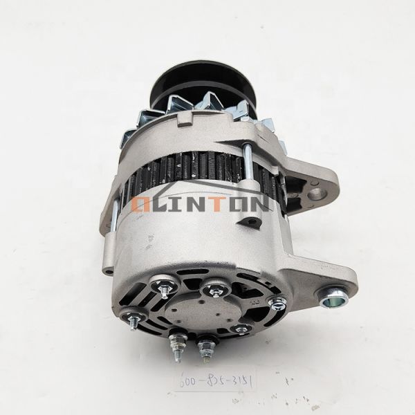 Construction Machinery Parts PC400-7 Excavator Engine Alternator 600-825-3151