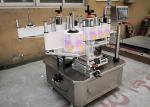 China Semi Automatic Bottle Labeling Machine Double Head Design Beautiful Appearance wholesale