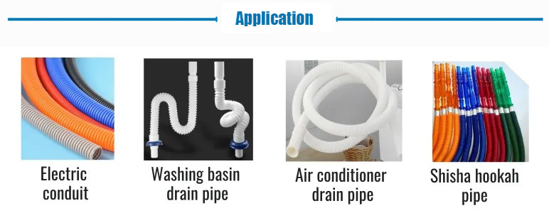 High Speed Single Wall Corrugated Pipe Machine Pvc Electrical Conduit Corrugated Pipe Making Machine