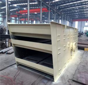 China Mining Ore Slag Vibrating Screening Machine With Four Deck wholesale