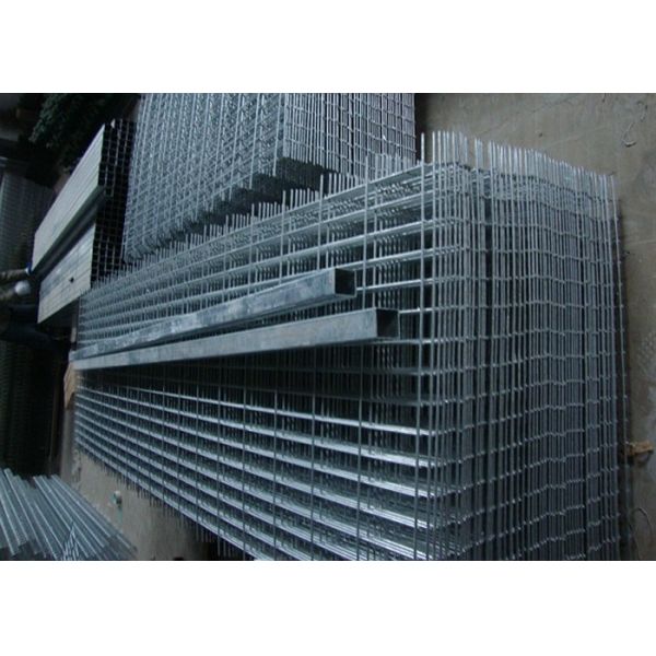 Security Anti Climb Galvanised Roll Top Fencing With Long Service Time