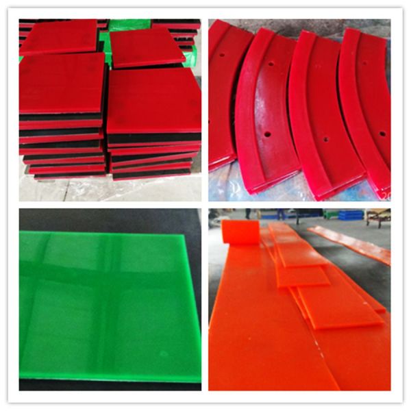 Abrasion Impact Resistant Polyurethane Product Casting Polyurethane Lining Sheets