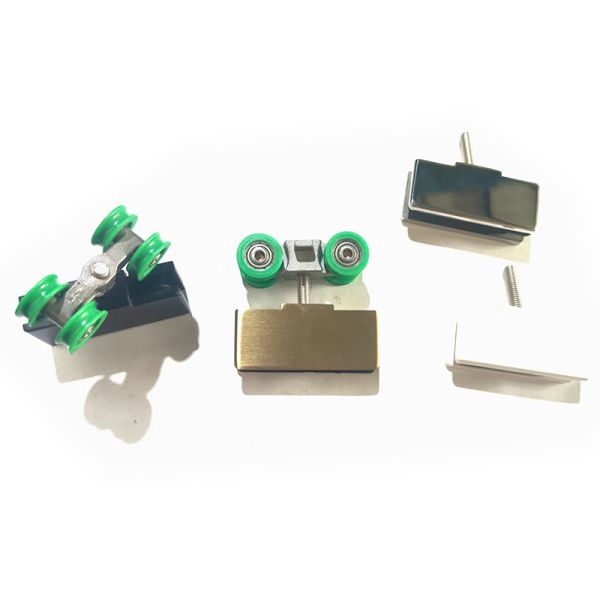 Shower Room Glass Door Clamp SUS304 Material Stainless Steel High Precision