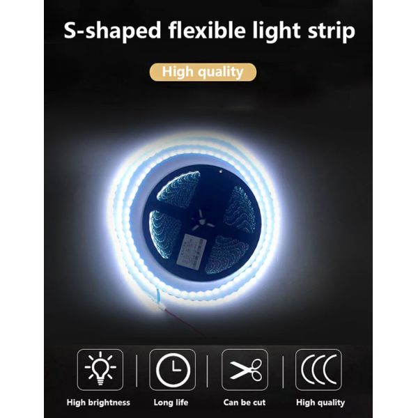 Dc 12v Input Voltage Flexible Led Lights Customizable For Interior Advertising Light Box Styling Requirements