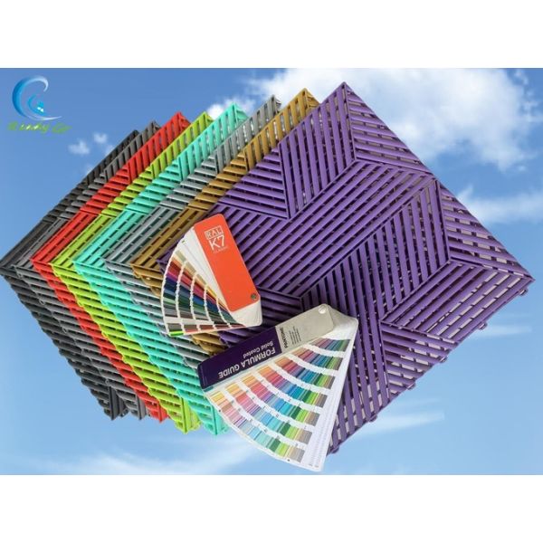 High Durability Garage Floor Tile New Top Pp Raw Materials Click Installation