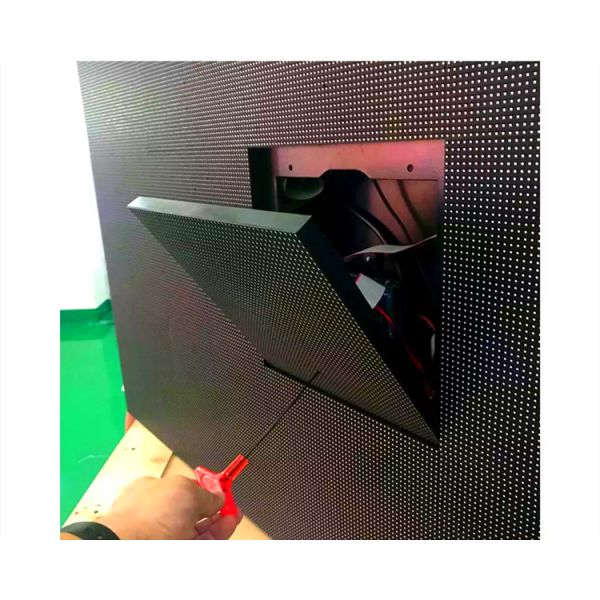 Front Service P3 Led Video Screen Module 6500cd/sqm For Outdoor Advertising
