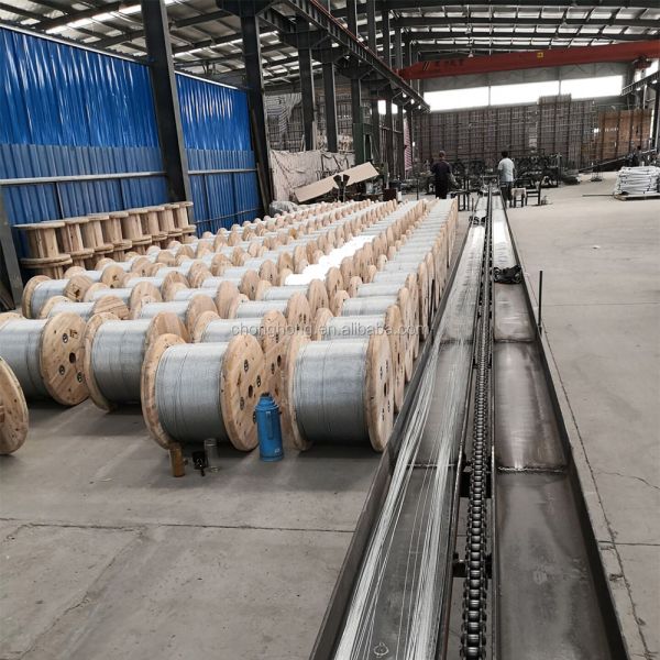 Galvanized 1 x 7 Steel Wire Strand for Messenger Wire Overhead Groundwire and Stay Wire Standard DIN Carbon Steel Grade