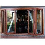 Australia Standard New design Aluminum Glass Folding Bifold Window analog