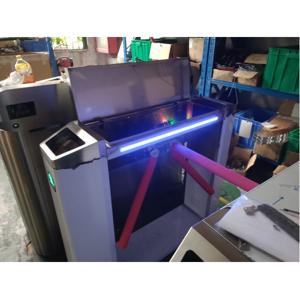 SS304 Entry Speed Flap Barrier Pedestrian Turnstile Gate