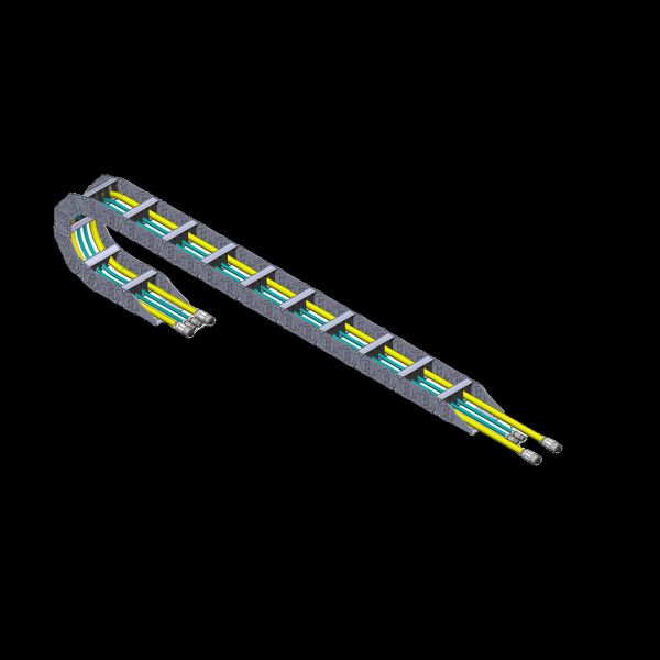 Plastic Cable Drag Chain Cable Carriers Used For Machine Tools