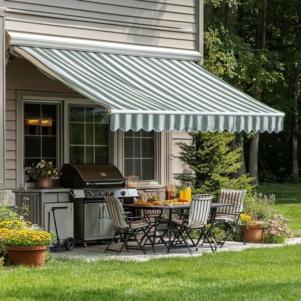 AKL Polyester Canopy Fabric Sunshade Fabric Waterproof UV Resistant Customizable