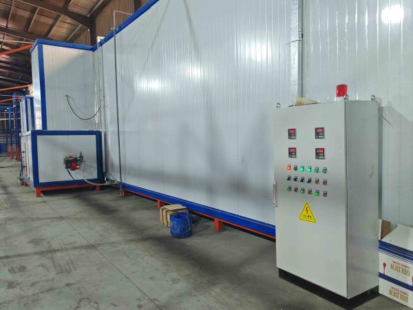 Quality Customized Voltage Recycle  System  Horizontal Powder Coating Line With Standard Surface Area for sale