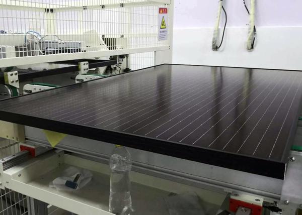 Quality Black High Efficient Photovoltaic Monocrystalline Panel Solar Cells 540W 550W for sale