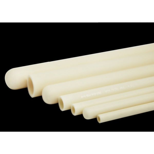 Customized Sizes High Purity 95%-99.99% al2o3 Alumina Ceramic Thermal Insulator Tube