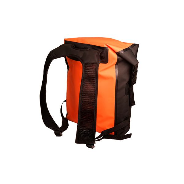 Military Kayak Orange Dry Bag Daypack Customized Size With Two Straps