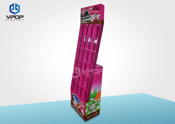 Quality POP Recycled Cardboard Pallet Display , 24 Cells Cardboard Display Stands for sale