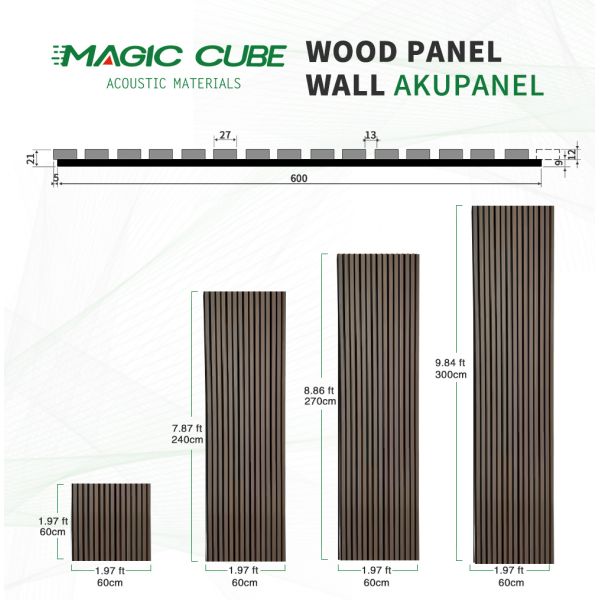 wooden slat wall panel