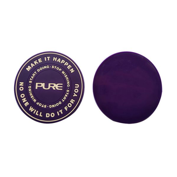 Coffee Tea Beer Custom Rubber Coasters , 2D Or 3D Effect Custom Logo Coasters