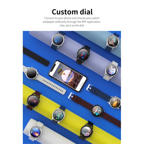 Sport Bluetooth Calling Smartwatch 1.28in 200mAh Ip67 Smart Bracelet