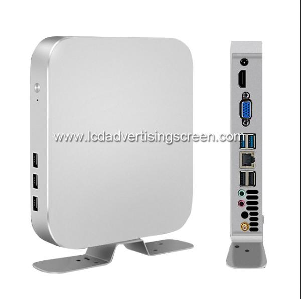 Quality LCD Media Player Box USB to Monitor Metal Case White or Black Android and Software for sale
