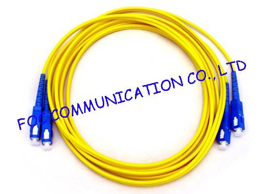 Quality Durable Fiber Optic Patch Cord SC For Telecommunication Networks for sale