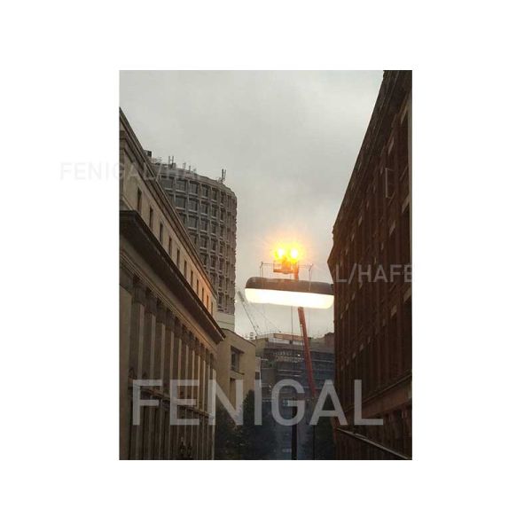 Helium Inflatable Light Balloon For Architectural Soft Illumination