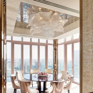 Ballrooms Woven Net Beautiful Crystal Large Chandelier Elegant Luxury Stunning