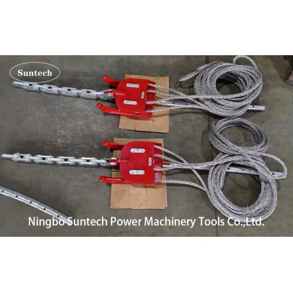 Four Bundle Conductor Stringing Tools 130KN Cable Pulling Running Board