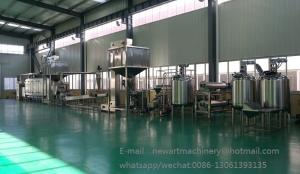 Industrial Automatic Peanut Butter Processing Line Plant Nut Butter Grinder