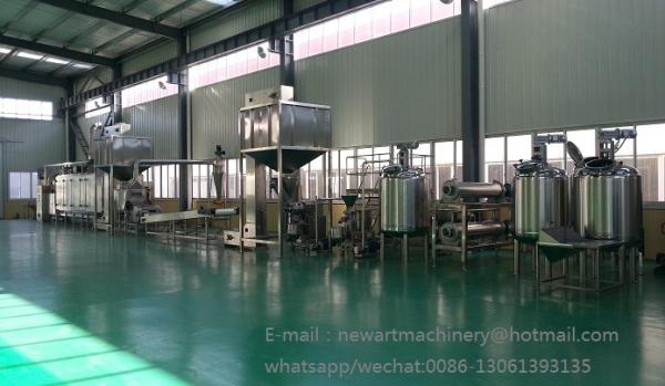 Quality Industrial Automatic Peanut Butter Processing Line Plant Nut Butter Grinder for sale