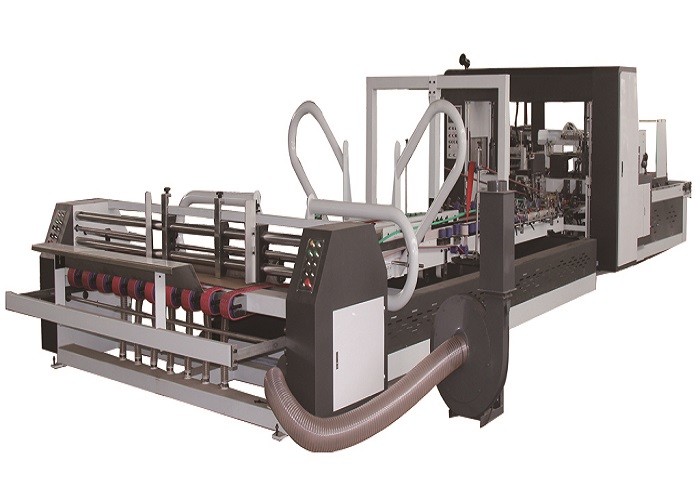 China Automatic Corrugated Box Folder Gluer Machine 12kw on sale