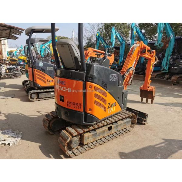 3600mm Long Hitachi ZX17 Used Excavator Chassis Retractable Imported Mini Excavator
