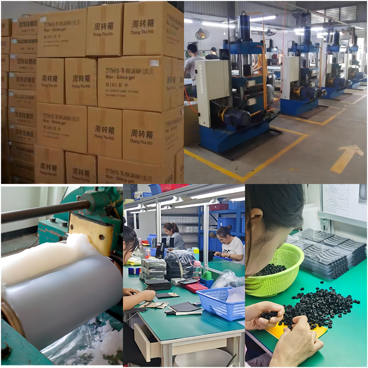 Wear Resistant Silicone Rubber Gasket , NBR Rubber Seals For Automobiles