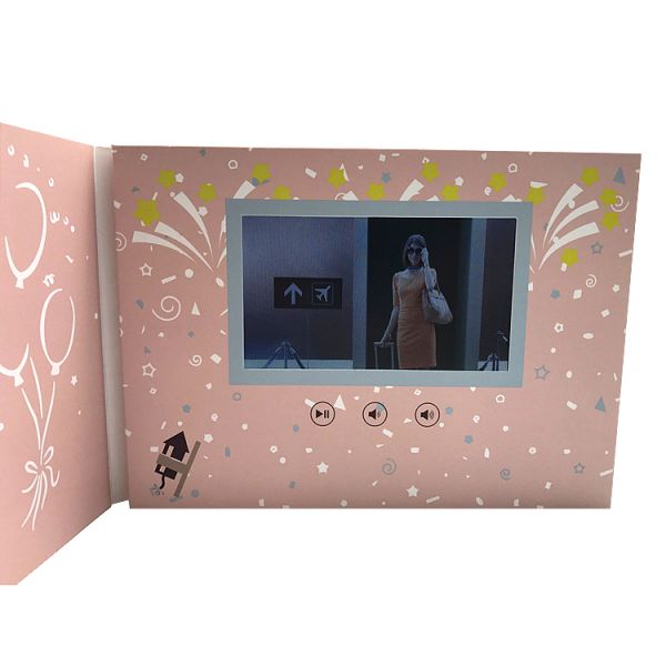 Artwork LCD Promotional Video Card Full Color With Memory 128MB 8GB