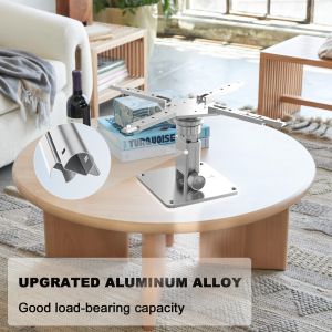 Aluminum Alloy Projector Mounting Brackets Touch Control Adjustable Height