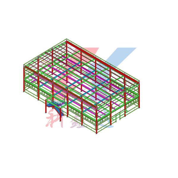 Prefab Multi Storey Building Construction Large Span Steel Structure Workshop Warehouse