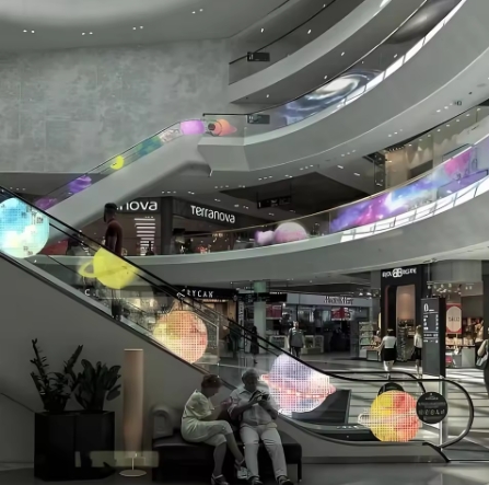 LED Flexible Screen Ultra-thin Transparent Screen Indoor LED Cuttable Display