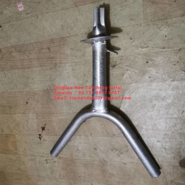 ASTM A153 HDG 580mm 120KN ground screw post anchor