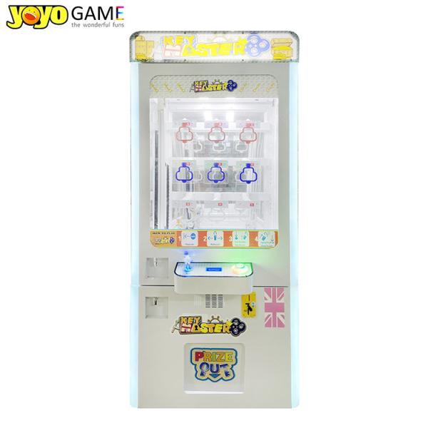 Quality Mini Key Master Prize Vending Machine Newest Design Push Win Gift Game Machine 9 Hole for sale