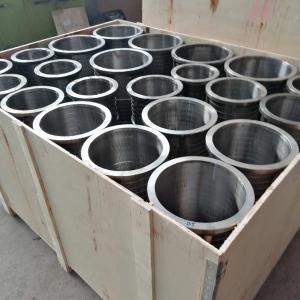 China Triangle Wedge Wire Centrifuge Basket 500mm Customized Length Polishing wholesale