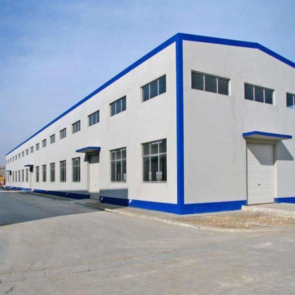 Din Standard Steel Frame Structure Building Materials Warehouse Construction