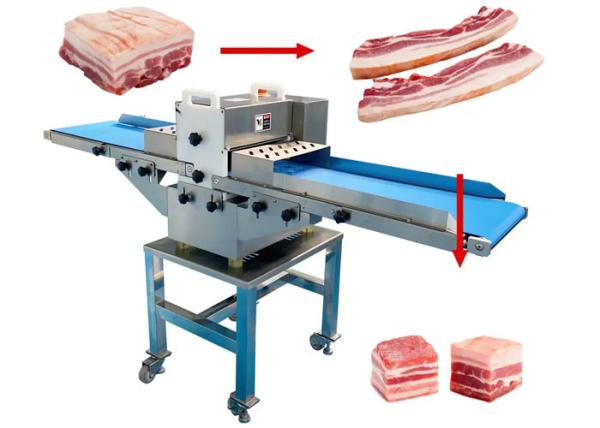 Quality Meat Products Processing Slicing And Dicing Machine For Farm Restaurants Automatic Cutting for sale
