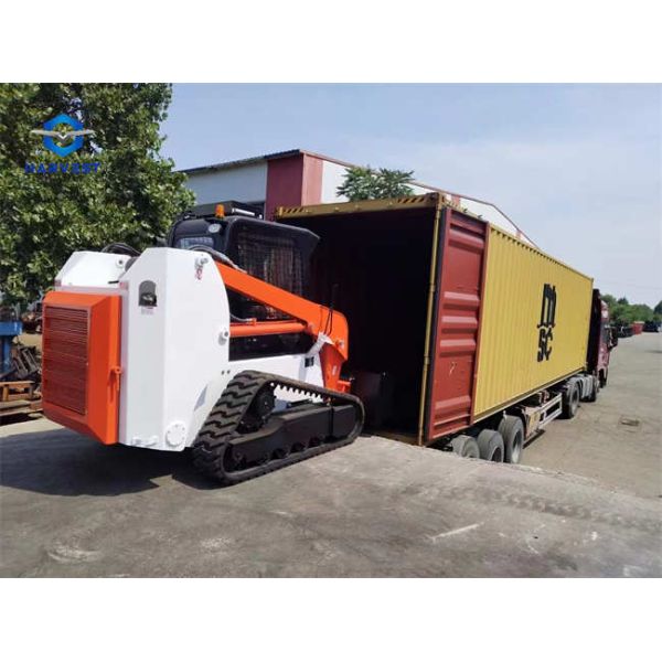 1200kg Tracked Skid Steer Loader TS100 With 0.55m3 Bucket 74.9kw