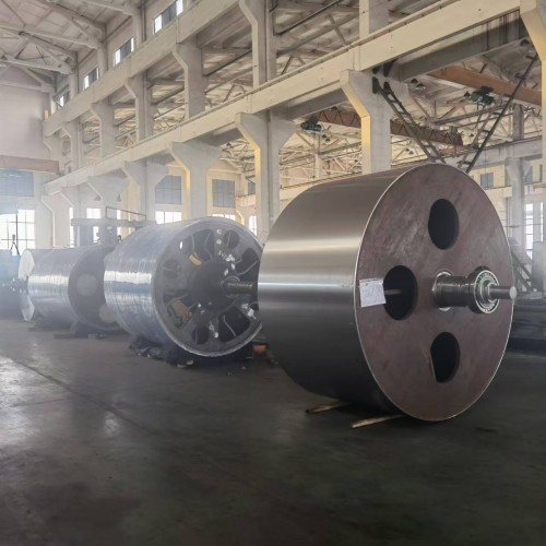 BOPP Film Production Line Chill Roller with Double Shell Construction and High Efficiency Heat Exchange