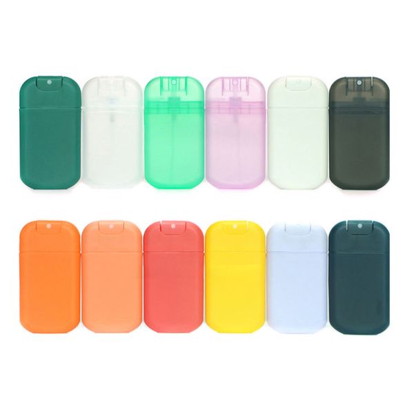 Square Credit Card Spray Bottle 0.7oz 1oz 20ml 30ml Recyclable Refillable