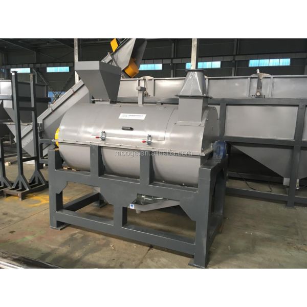 PET PP Centrifugal Spin Dryer HDPE Plastic Bottle Crusher