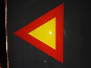 China Triangle Round Square Reflective Sign Marks Customized wholesale